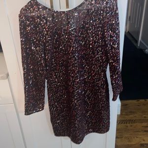 Mini sequin dress